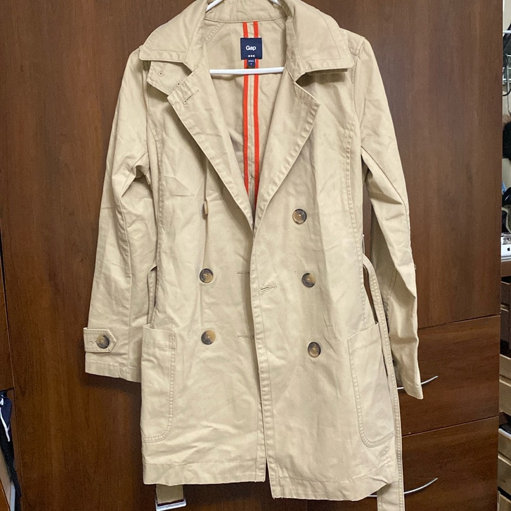 Gap peacoat with hood small fits medium